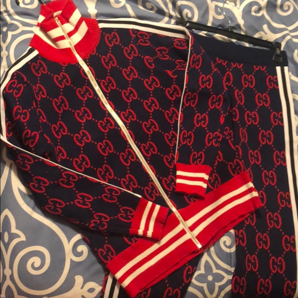 🔹Jacquard Two-Piece Tracksuit🔹